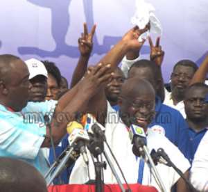 Akufo-Addo promises democracy and transparency